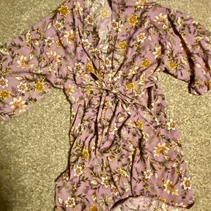 Floral Robe